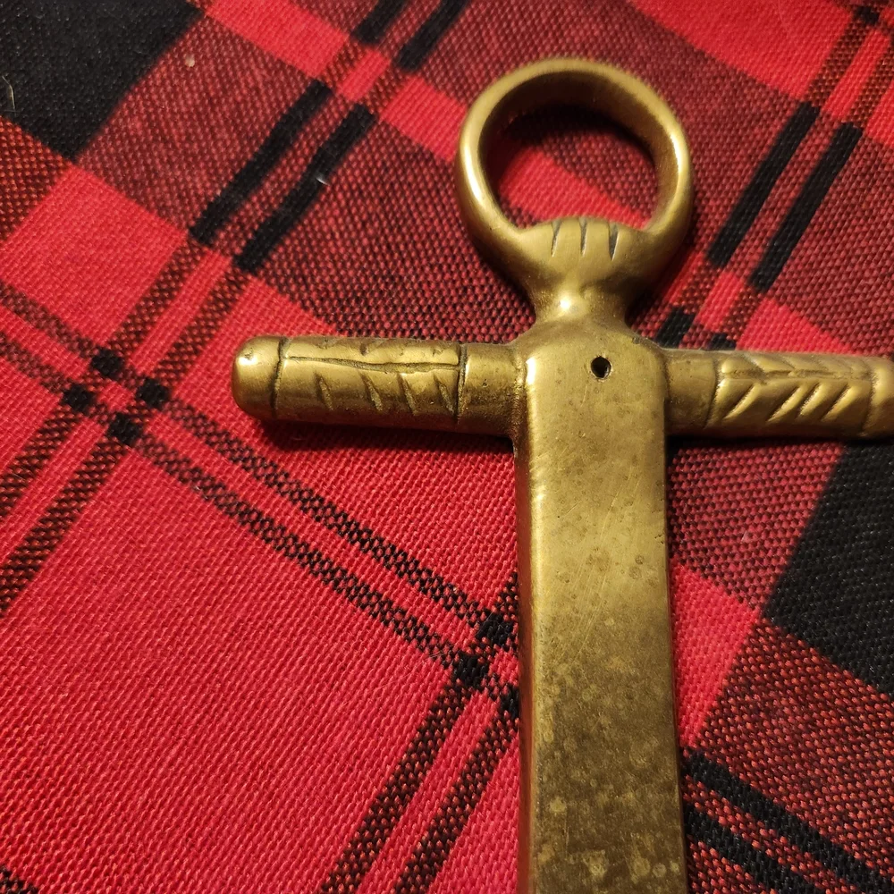 Solid Brass Anchor Wall Hook